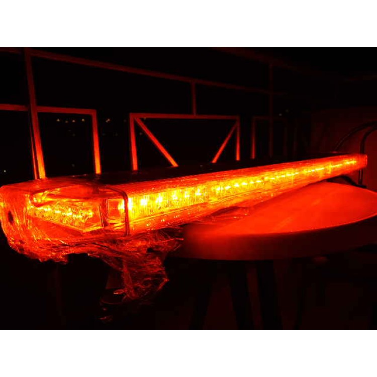 105cm Κόκκινος Φάρος Μπάρα Οροφής 12V Strobe 84 Led