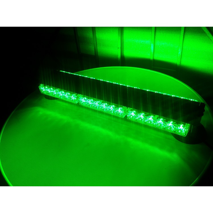 108w Διπλή μαγνητική πράσινη μπάρα - φάρος LED Strobe Security