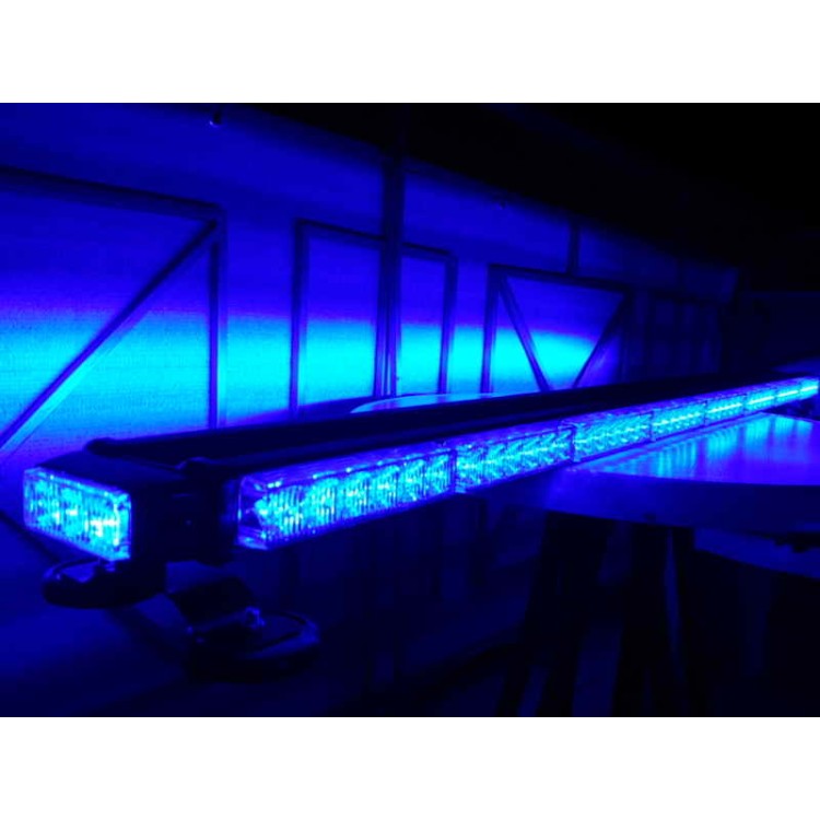 111cm Μπλέ μαγνητική διπλή μπάρα φάρος 90 LED 270w 12v