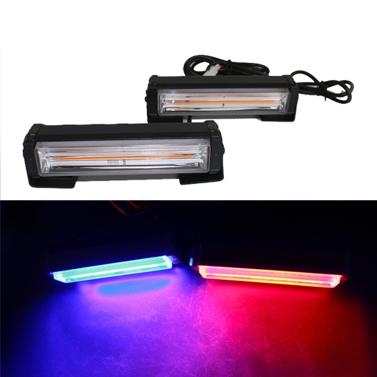 36W COB Led Strobe αδιάβροχο κόκκινο - μπλέ αστυνομίας.