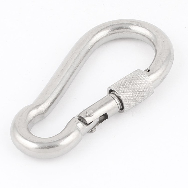 Carabiner άγκιστρο για υπαίθρια κατασκήνωση 80 χιλιοστά x 8 χιλιοστά