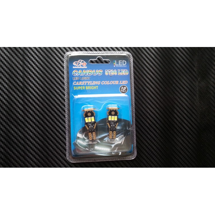 Led 2 X CANBUS T15 9 SMD 5730 αυτοκινήτου