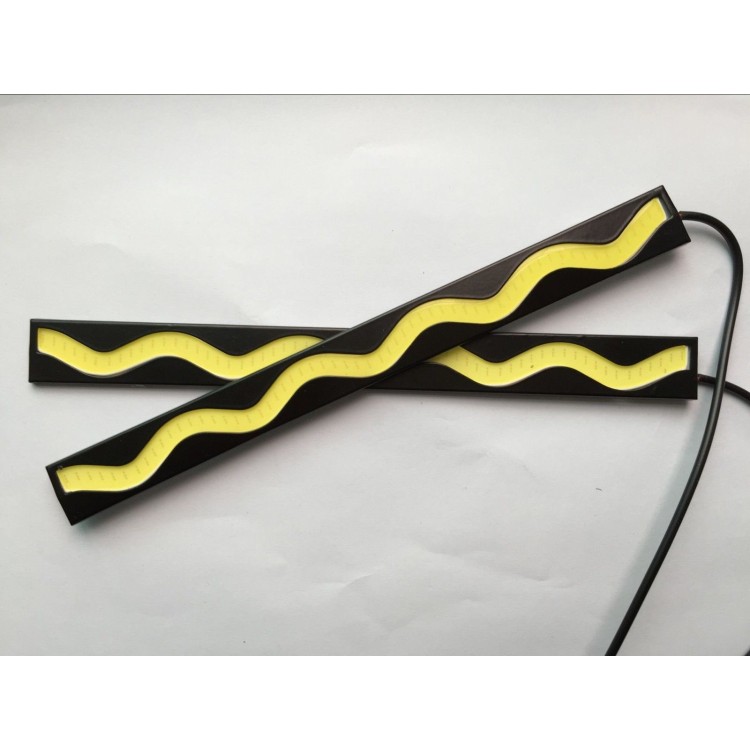 Led φώτα ημέρας 2x6w zik-zak αδιάβροχα