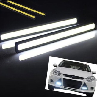 Led φώτα ημέρας 6w με αυτοκόλλητα 3M