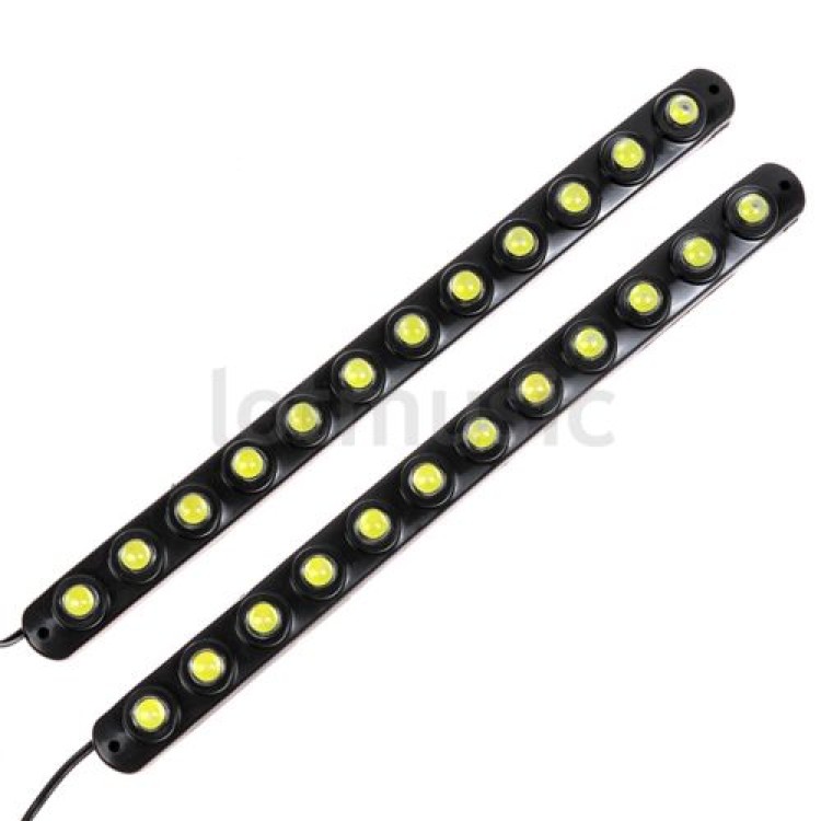 Led φώτα ημέρας εύκαμπτα και αυτοκόλλητα