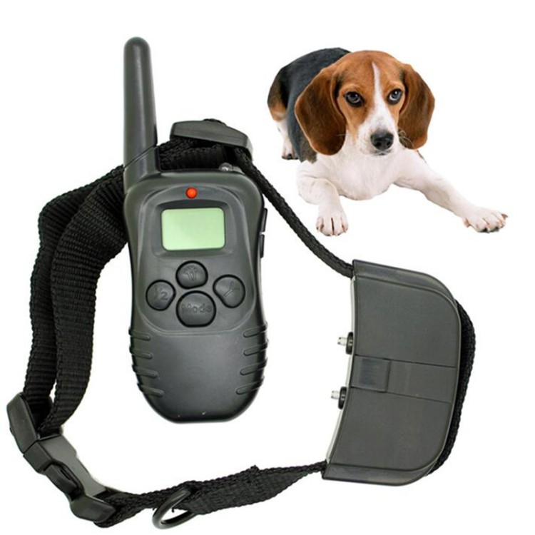 Ασύρματο Κολάρο Εκπαίδευσης Σκύλου με LCD Οθόνη + Δόνηση