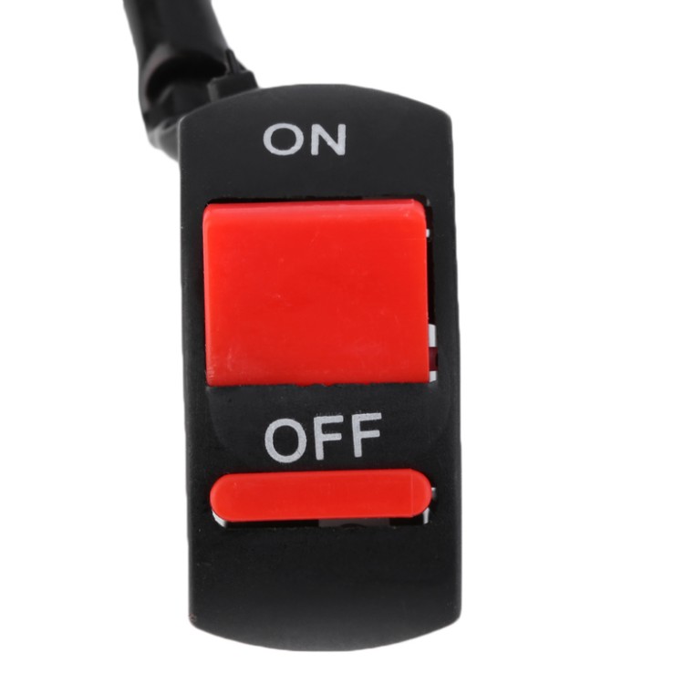 Διακόπτης τιμονιού ON OFF 12V Μοτοσικλέτας ATV