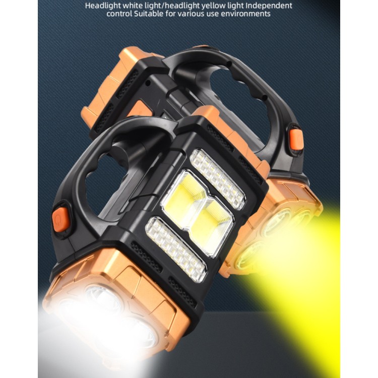 Ηλιακός επαναφορτιζόμενος φακός φανάρι κάμπινγκ