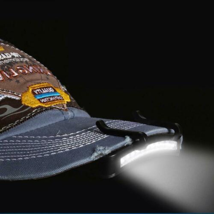 Κλίπ με 11 Led φακός για καπέλο