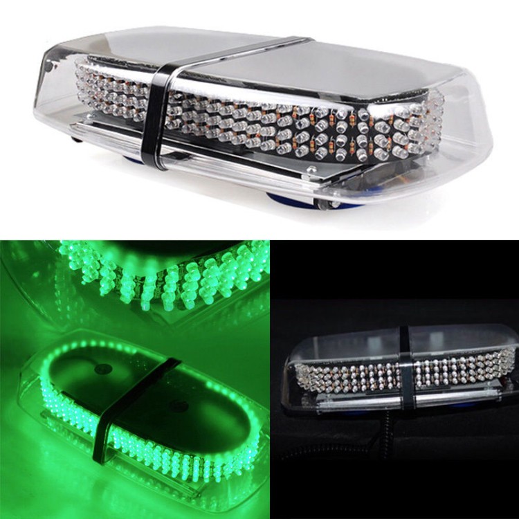Μαγνητικός πράσινος φάρος 12-24V Strobe Light Bar 240 Led