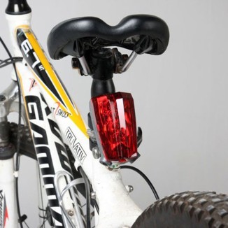 Ποδηλάτου πίσω κόκκινο φως Led-Laser