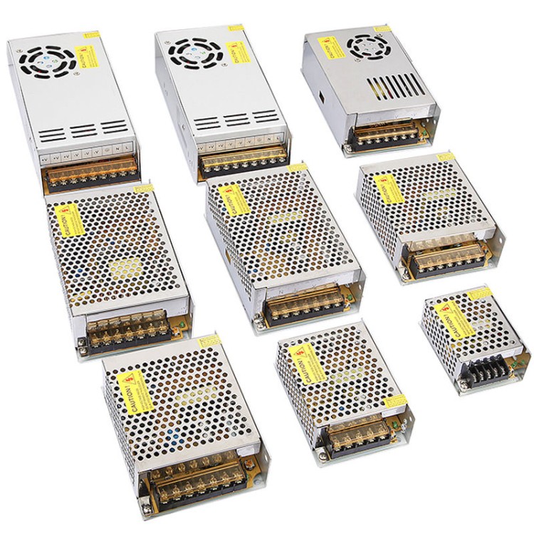 Τροφοδοτικό 120w - 380w -500w  12v DC για ταινίες και φωτισμό Led