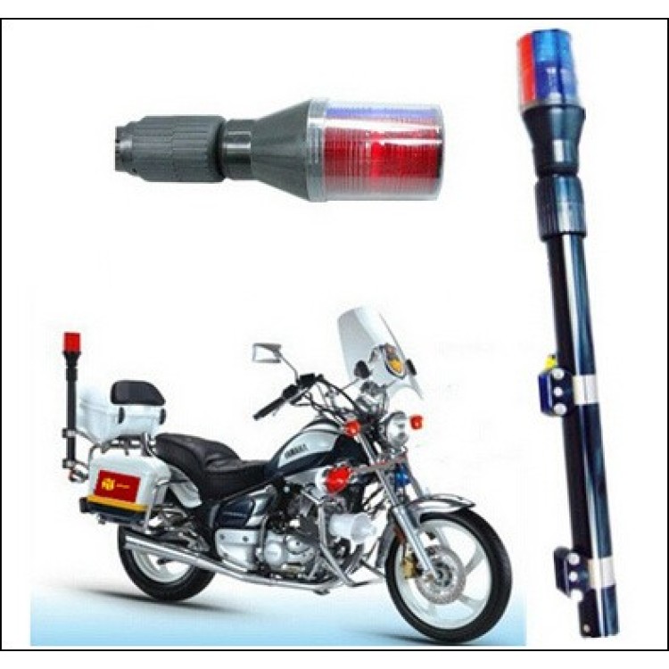 Φάρος με 90 LED 23W με πτυσσόμενο κοντάρι μοτοσυκλέτας 12V