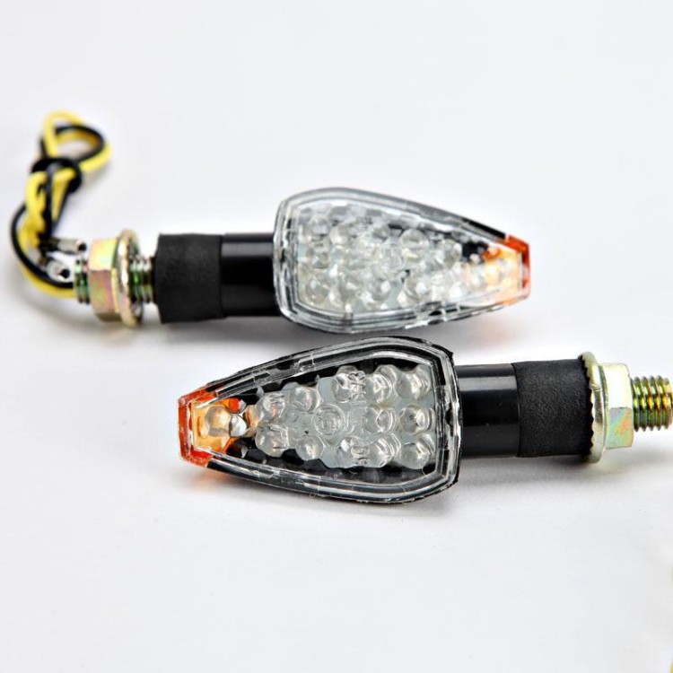 Φλας μοτοσυκλέτας Led 12V (2τμχ - 24Led)