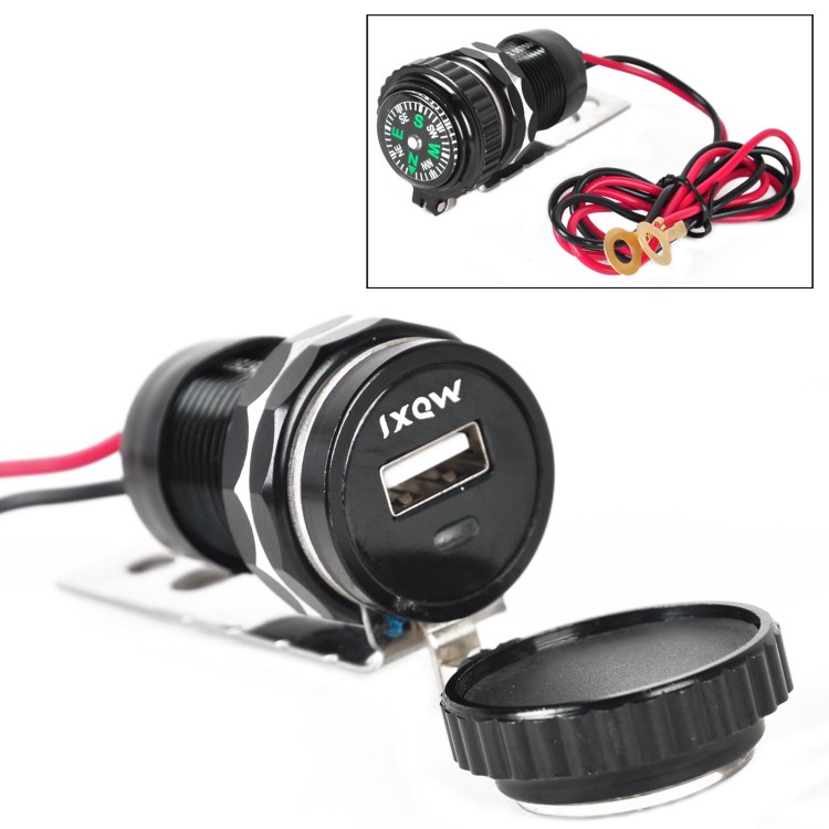 Φορτιστής κιτ παροχής ρεύματος USB Μοτοσυκλέτας-Σκάφος