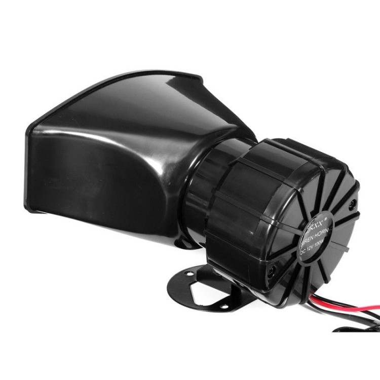 100W σειρήνα μεγάφωνο max 300db με 7 Ήχους και 1 μικρόφωνο 12V
