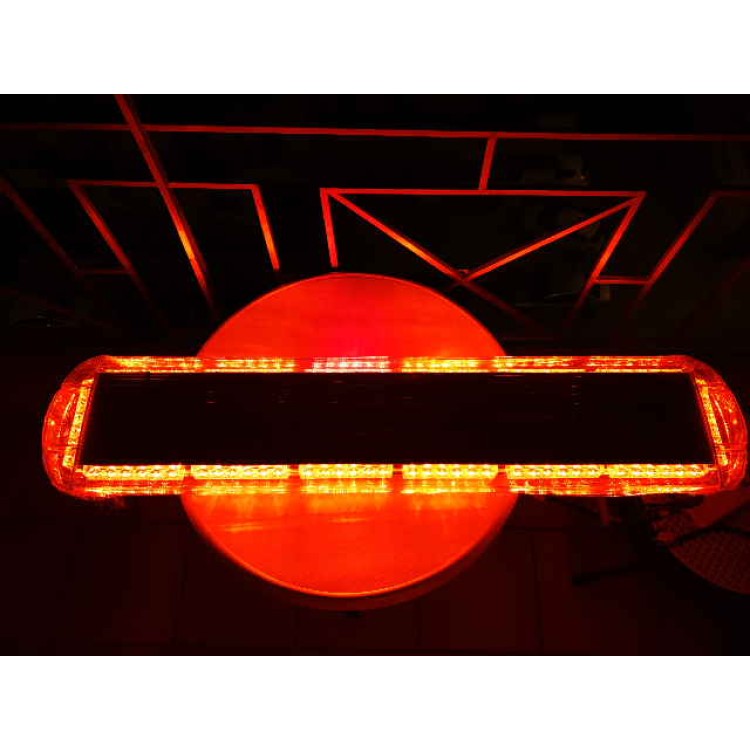 105cm Κόκκινος Φάρος Μπάρα Οροφής 12V Strobe 84 Led