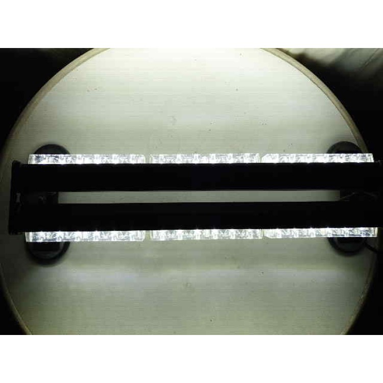 108w Διπλή μαγνητική άσπρη μπάρα - φάρος LED Strobe