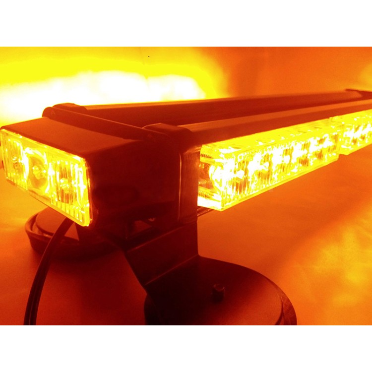 111cm Πορτοκαλί μαγνητική διπλή μπάρα φάρος 90 LED 270w 12v