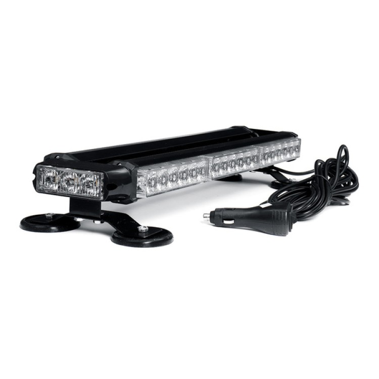 126w Διπλή μαγνητική πορτοκαλί μπάρα - φάρος 42 LED Strobe