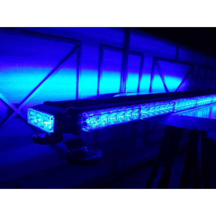 111cm Μπλέ μαγνητική διπλή μπάρα φάρος 90 LED 270w 12v