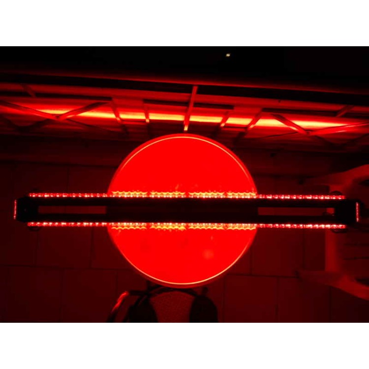 111cm Κόκκινη μαγνητική διπλή μπάρα φάρος 90 LED 270w 12v