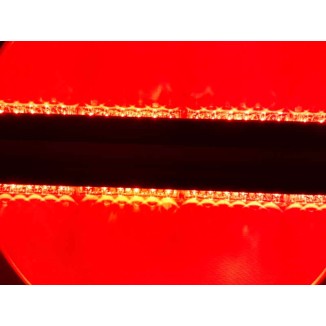 111cm Κόκκινη μαγνητική διπλή μπάρα φάρος 90 LED 270w 12v