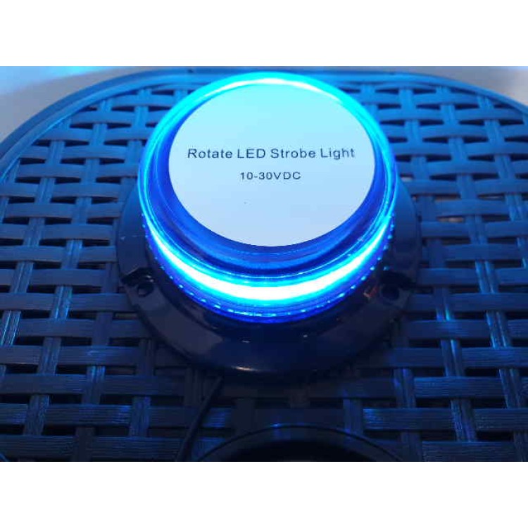 15W Led μαγνητικός μπλε φάρος 10-30V έκτακτης ανάγκης