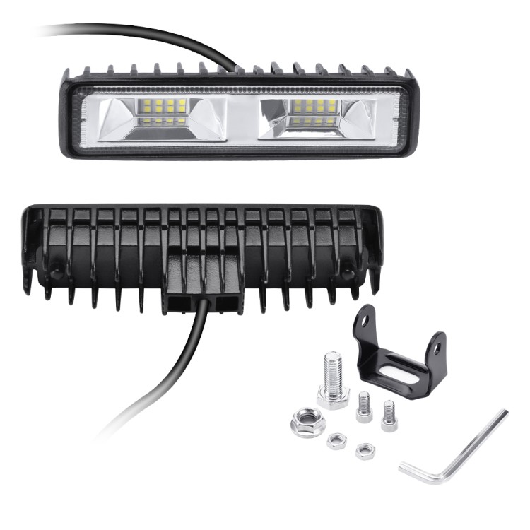 Προβολάκια μίνι bar 16 LED 48W 4800LM (2τμχ)