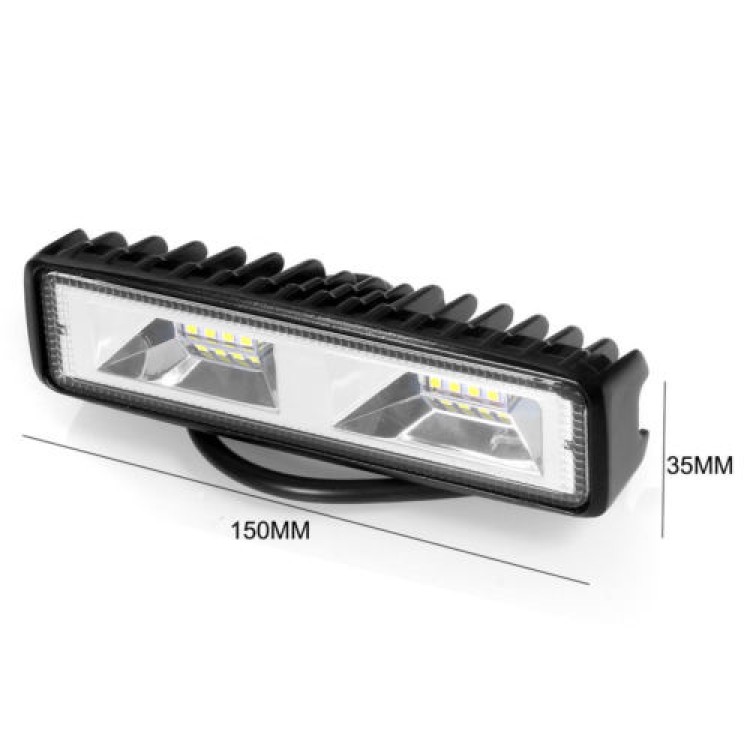 Προβολάκια μίνι bar 16 LED 48W 4800LM (2τμχ)
