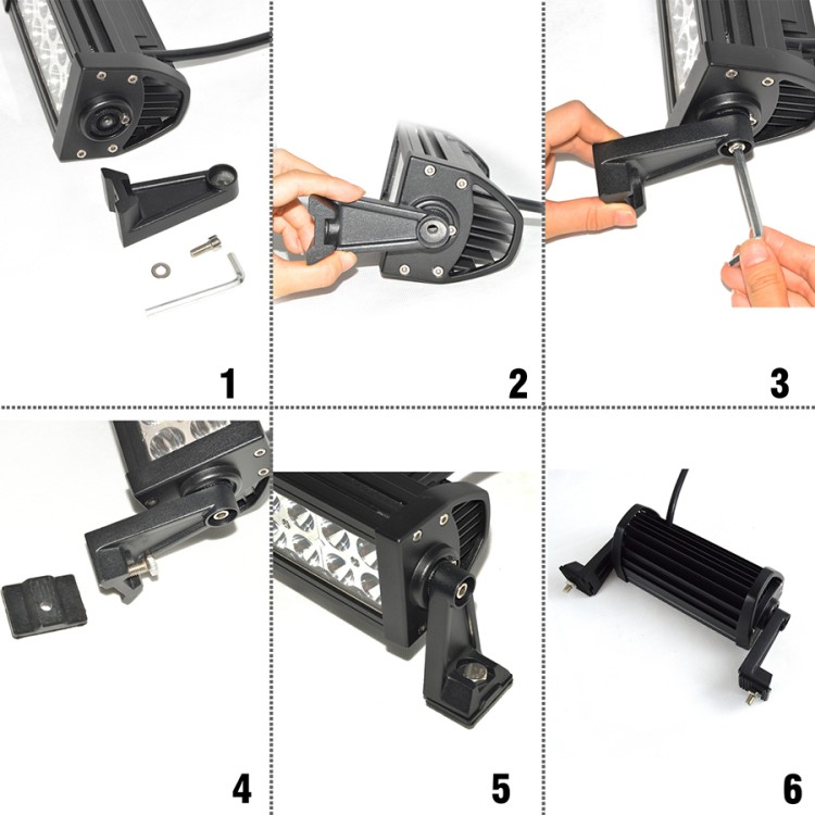 Μπάρα προβολέας Led οροφής Cree 180w 13200Lm