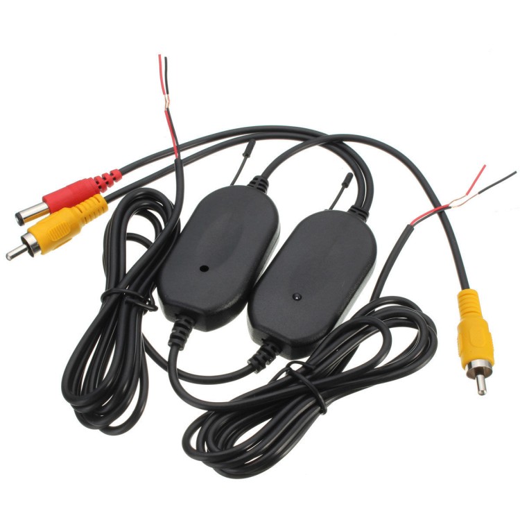 2.4G ασύρματο RCA Βίντεο πομπός & δέκτης για κάμερα αυτοκινήτων