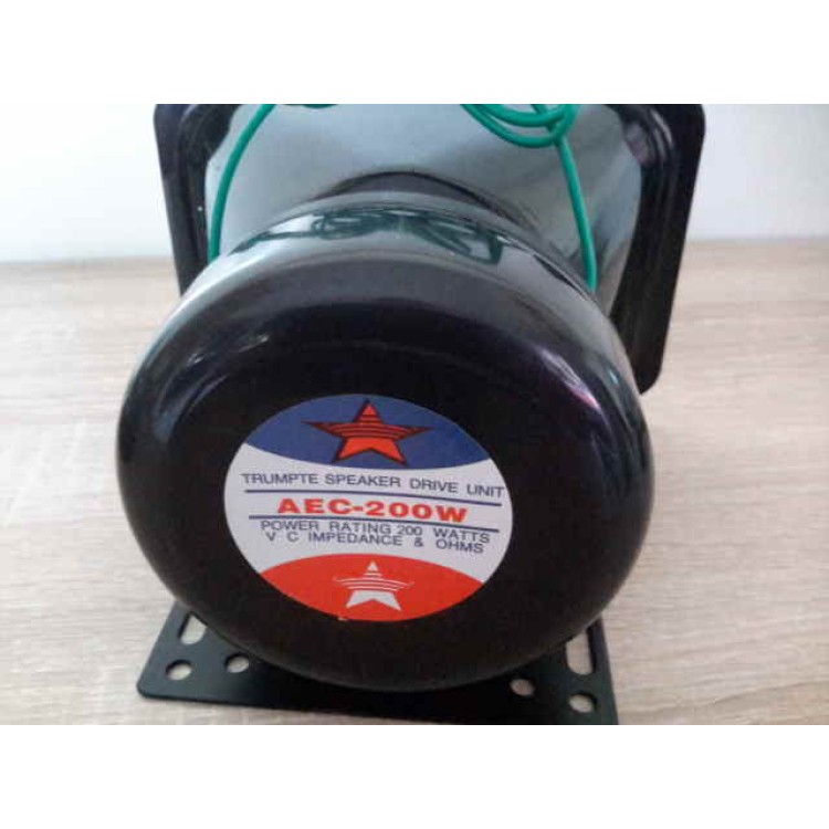 200W 12V Επαγγελματική σειρήνα με μικρόφωνο 12V