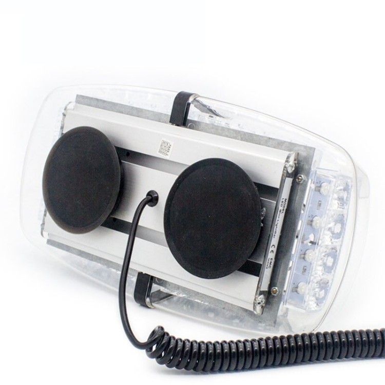 Μαγνητικός Πορτοκαλί Φάρος 24 Cree Led Strobe 12V-24V