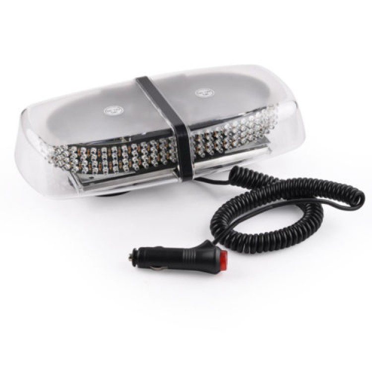 Μαγνητικός άσπρος φάρος 12 Strobe Light Bar 240 Led