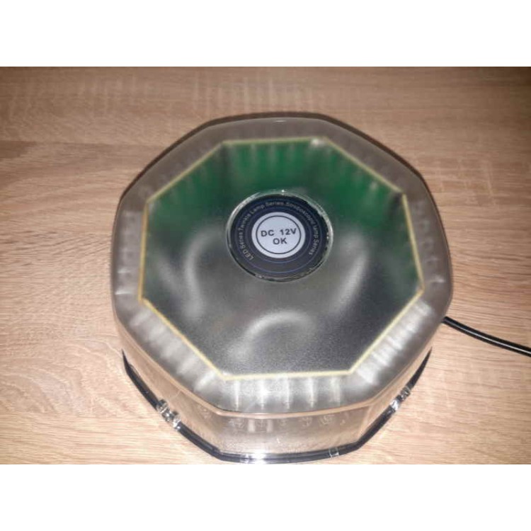 Μαγνητικός πορτοκαλί φάρος οροφής strobe 12V 240 Led 15w