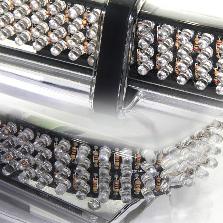 Μαγνητικός μπλέ φάρος 12V Strobe Light Bar 240 Led