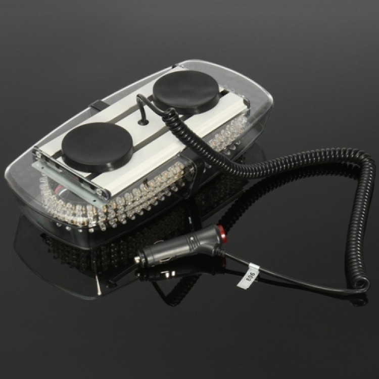 Μαγνητικός κόκκινος φάρος 12/24V Strobe Light Bar 240 Led