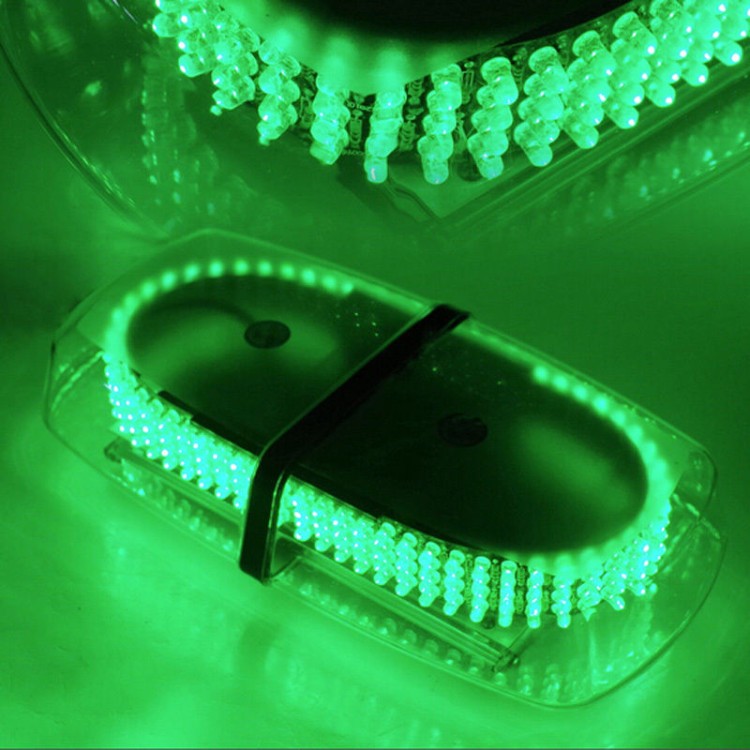 Μαγνητικός πράσινος φάρος 12-24V Strobe Light Bar 240 Led