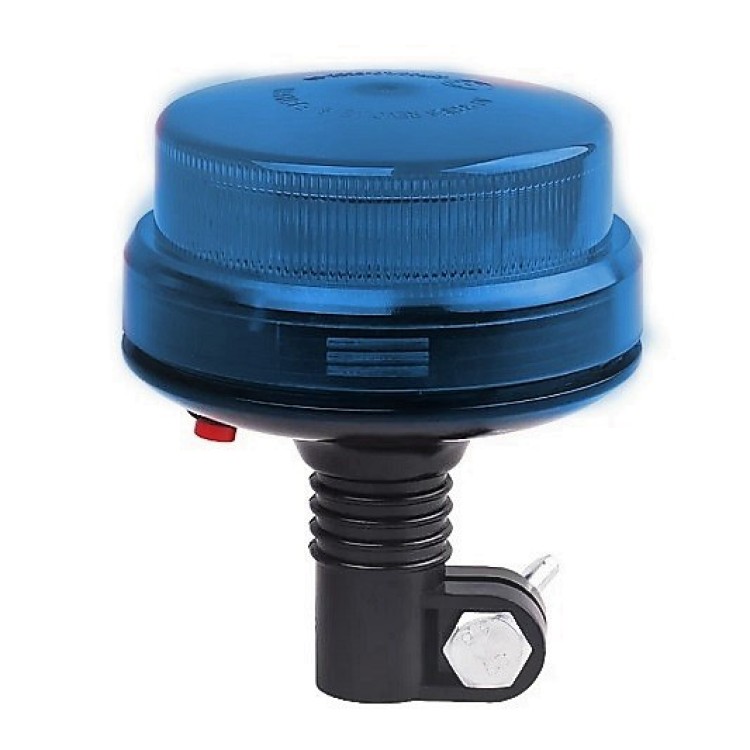 24W Μπλε φάρος Led Strobe 12/24V με 7 Mode