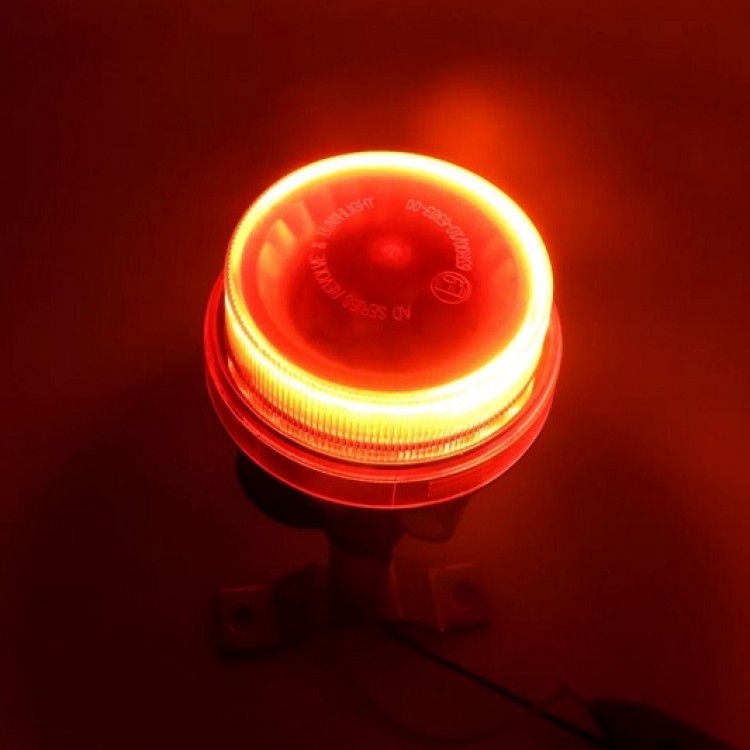 24W Πορτοκαλί φάρος Led Strobe 12/24V με 7 Mode