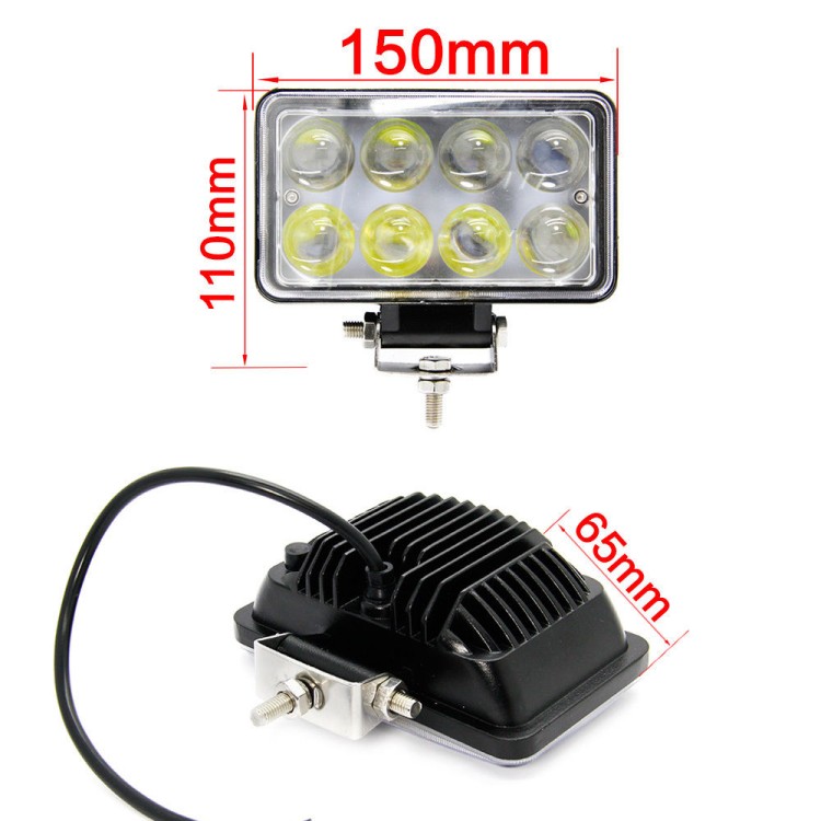 Προβολέας Hi-Lo Led 24W με φακό 4D για μεγάλες αποστάσεις εστίασης