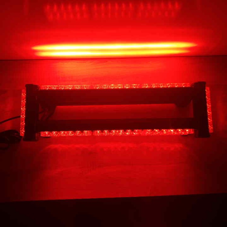 Μαγνητική διώροφη κόκκινη μπάρα 252w φάρος LED Strobe 12v