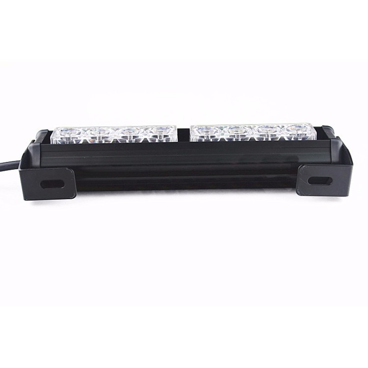 Μπάρα 24cm με πορτοκαλί Led strobe 7 mode εκτάκτης ανάγκης