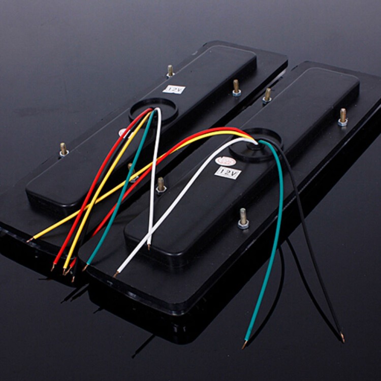 2x19 Led πισινά φανάρια 12V για ρυμουλκουμενα τρειλερ, τροχόσπιτα