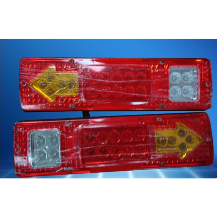 2x19 Led πισινά φανάρια 12V για ρυμουλκουμενα τρειλερ, τροχόσπιτα