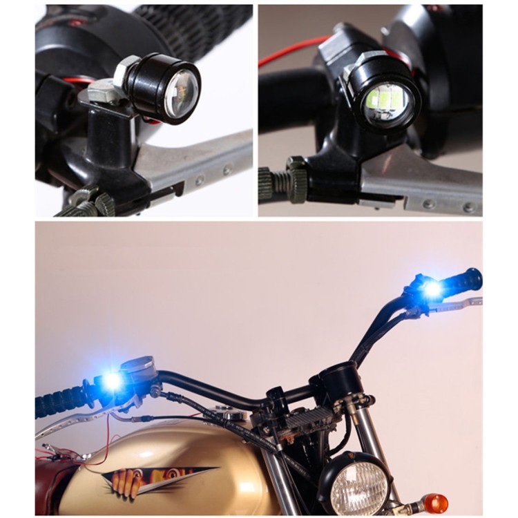 2x3 waterproof Led φωτάκια ασφαλείας 120Lm μοτοσυκλέτας 12V