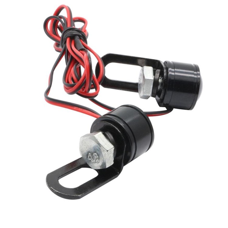 2x3 waterproof Led φωτάκια ασφαλείας 120Lm μοτοσυκλέτας 12V