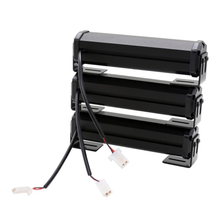 4 x COB Led bar strobe 48w κιτ εκτάκτης ανάγκης 12V