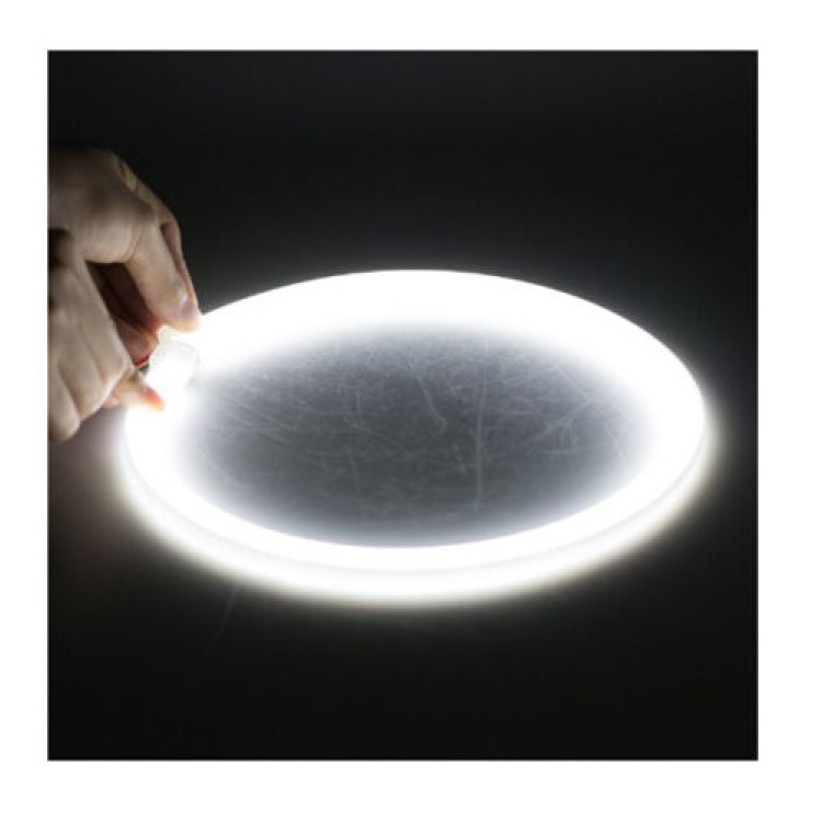 Φώτα ημέρας Led 12v ζεύγος εύκαμπτο λευκό & πορτοκαλί